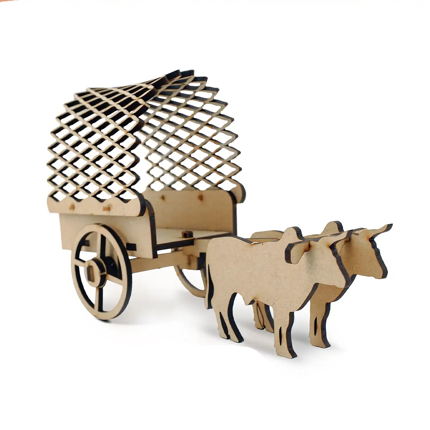 DIY - 3D Bull Cart Toy | Fun & Learning Games for Kids
