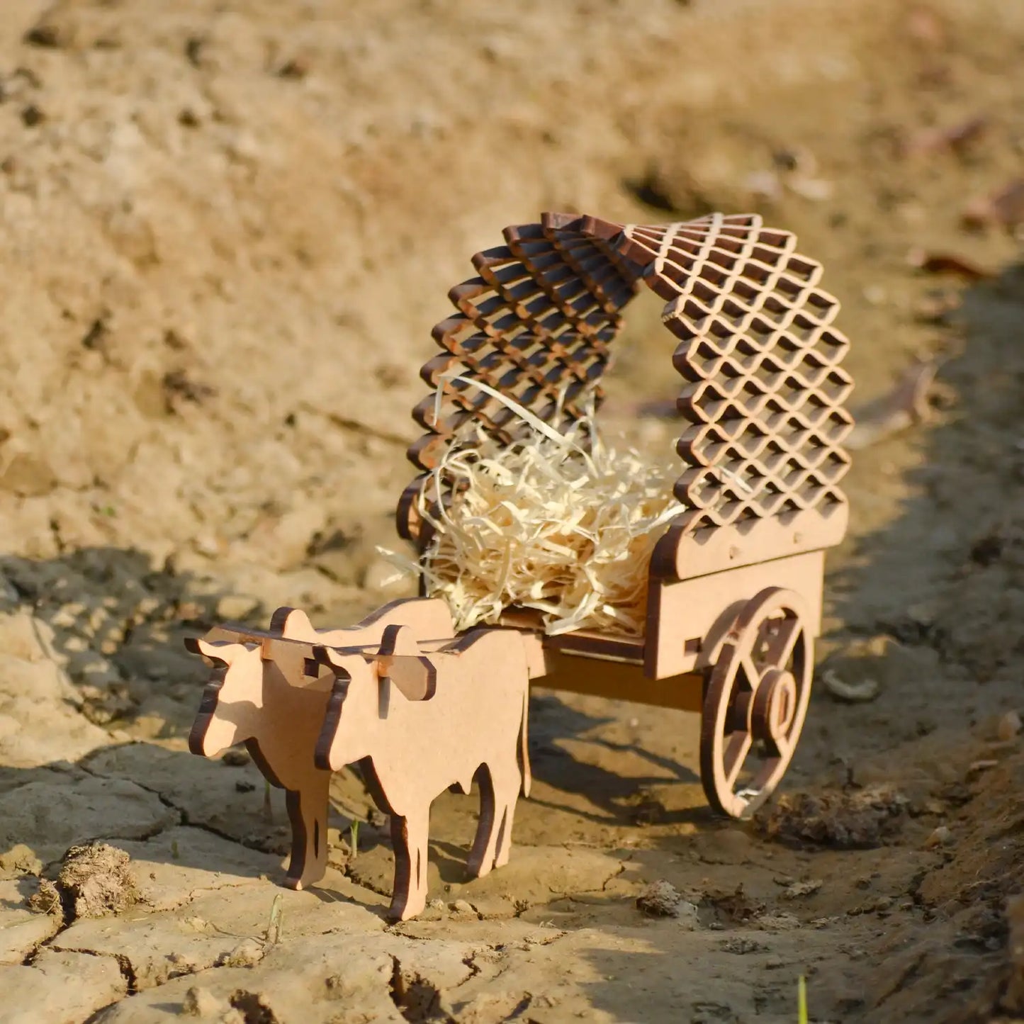 DIY - 3D Bull Cart Toy | Fun & Learning Games for Kids